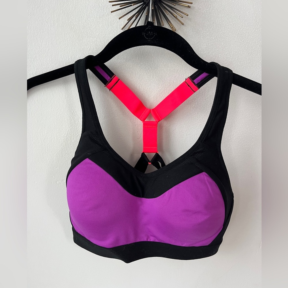 Champion C9 Women's Black and Purple Sports Bra